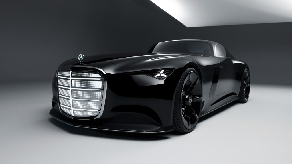 Mercedes Previews Their Sinister New Art Deco Design Language