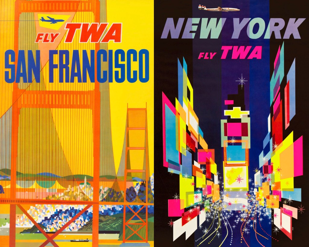 Vintage Airline Posters Show the Golden Age of Air&nbsp;Travel